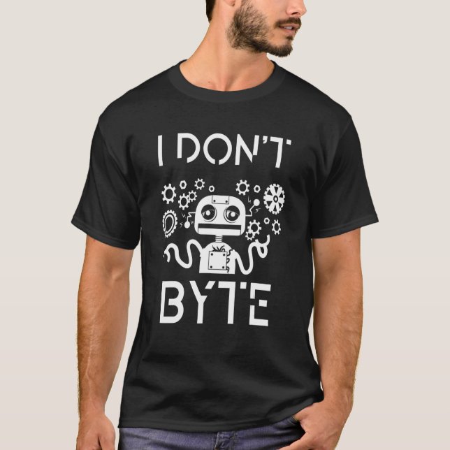 Robot  Robotics Engineer Ai Technology Cyborg Mach T-Shirt (Front)