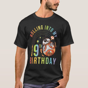 Robot Rolling Into My 19th Birthday Happy To Me 19 T-Shirt