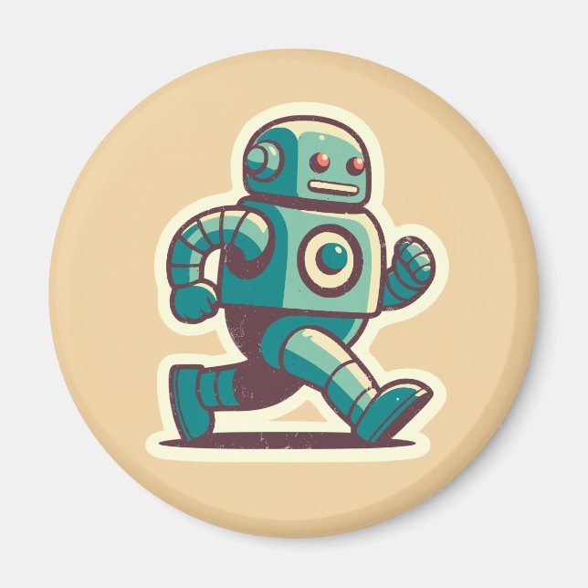 Robot Runner Magnet (Front)