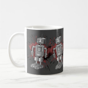 Robot  Seven custom name Mug