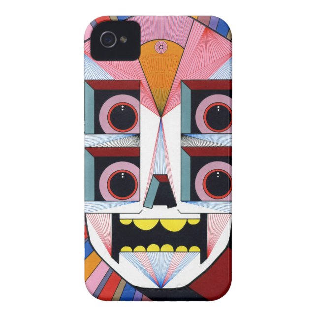 robot skull Case-Mate iPhone case (Back)