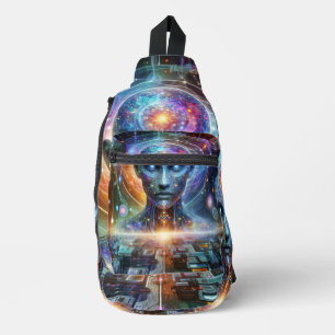 robot sling bag