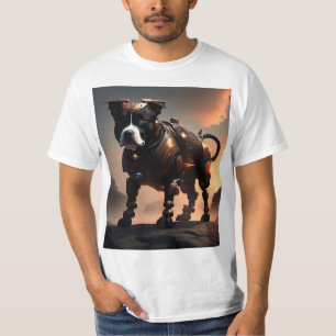 Robot Staffordshire Bull Terrier, Value Tshirt