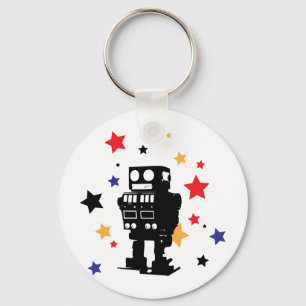 Robot Star Key Ring
