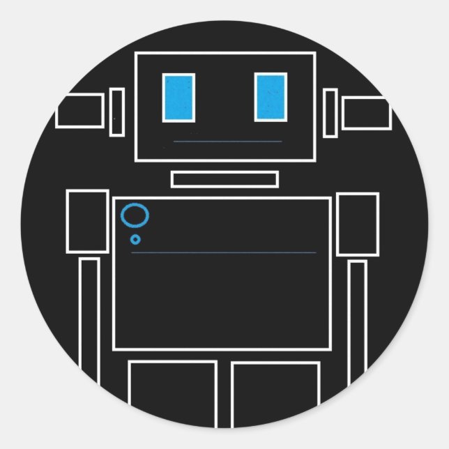 Robot Stickers (Front)