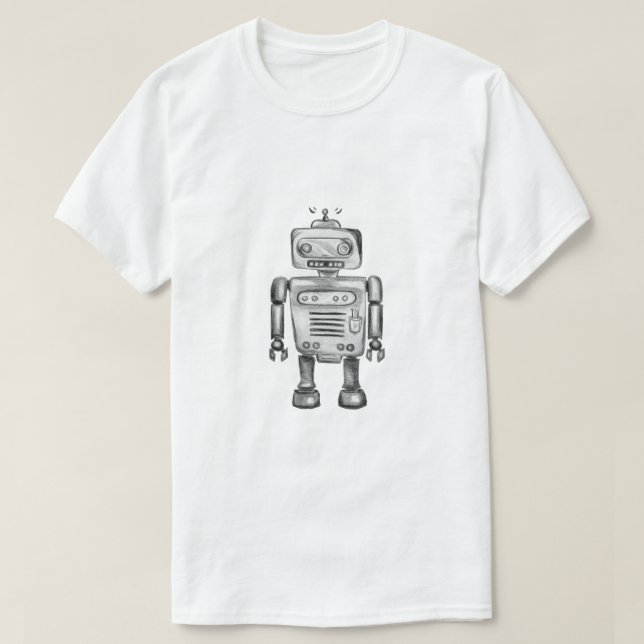 Robot T-Shirt  (Design Front)
