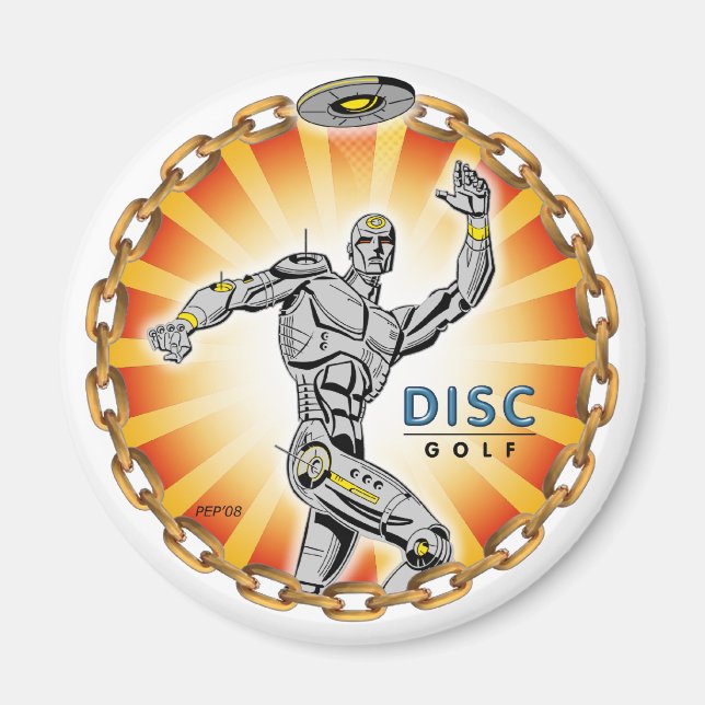 Robot Thrower #2 Magnet (Front)