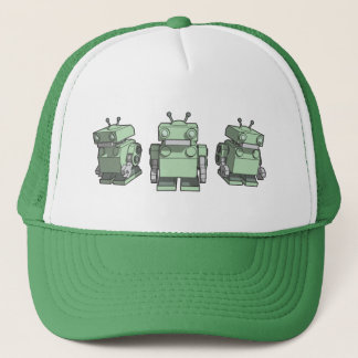 Robot Trio Trucker Hat
