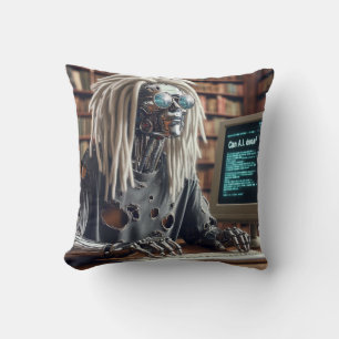 Robot Types at Keyboard Cushion