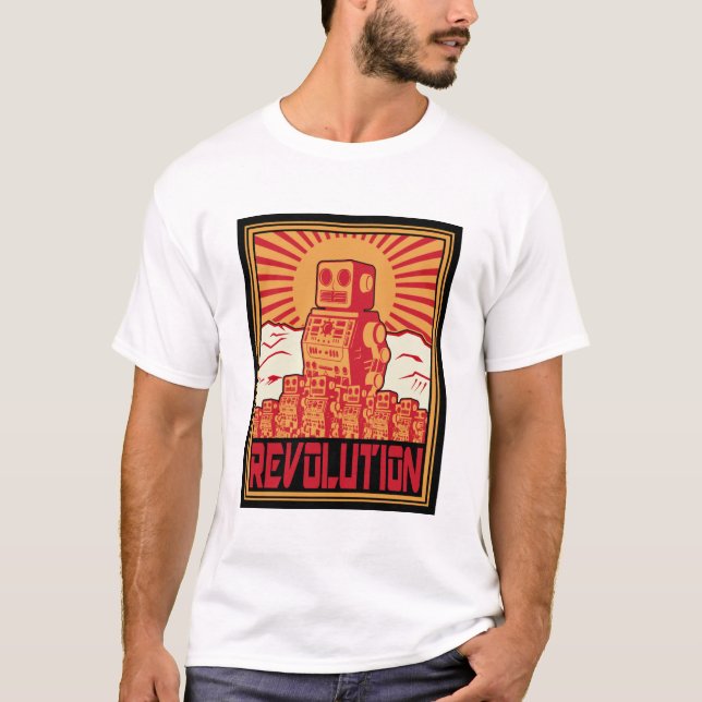 Robot Uprising T-Shirt (Front)