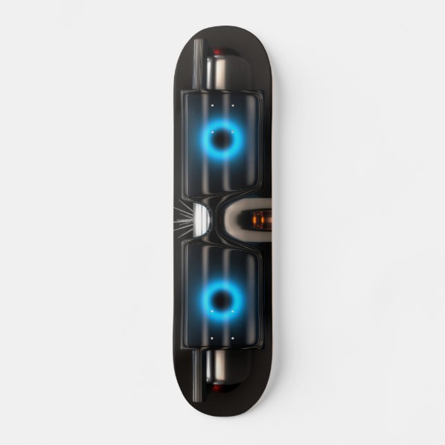Robot with glasses skateboard (Front)
