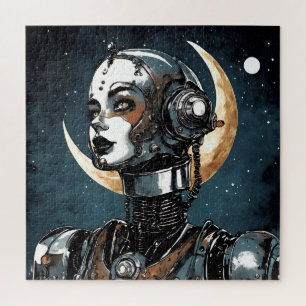 Robot Woman III Jigsaw Puzzle