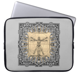 Robot Woman Steampunk Laptop Sleeve