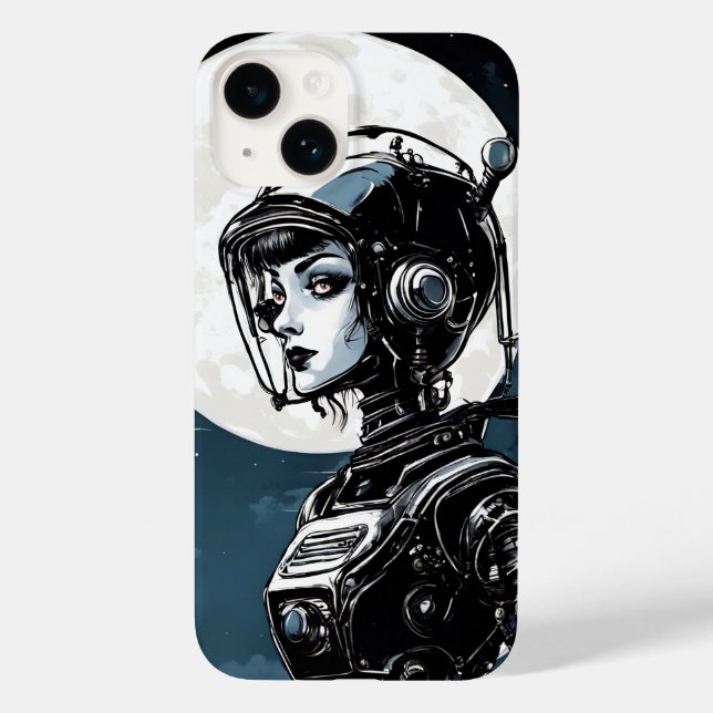 Robot Woman V Case-Mate iPhone Case (Back)