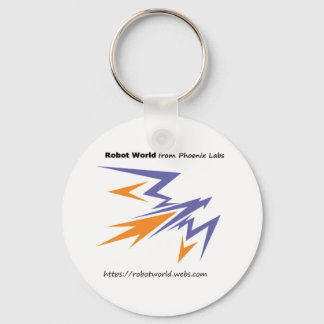 Robot World Keychain