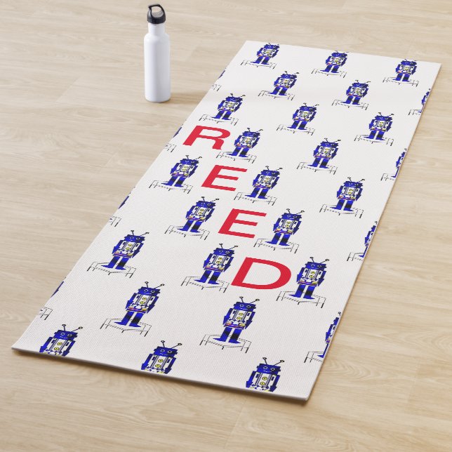 "Robot" Yoga Mat (In Situ)