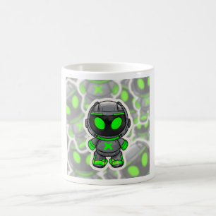 Robotic Alien Coffee Mug