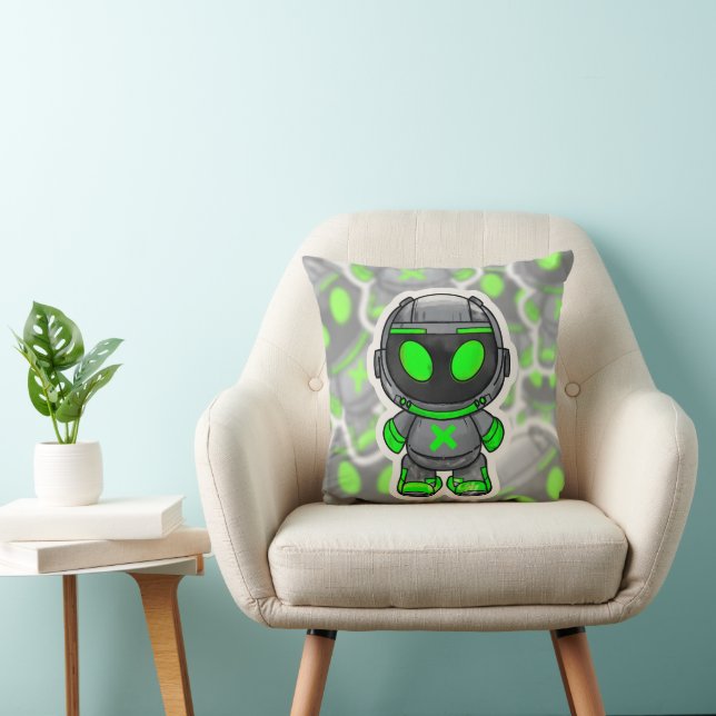 Robotic Alien Cushion (Chair)