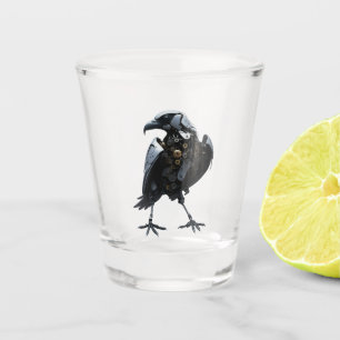 Robotic Bird Shot Glass