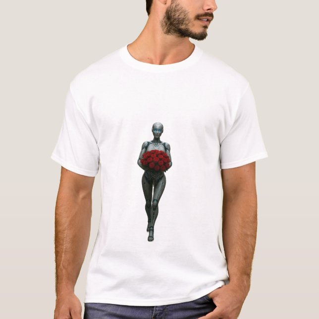 Robotic design T-shirt  (Front)