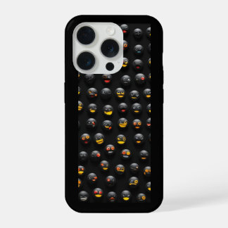 Robotic Emojis iphone 15 pro case