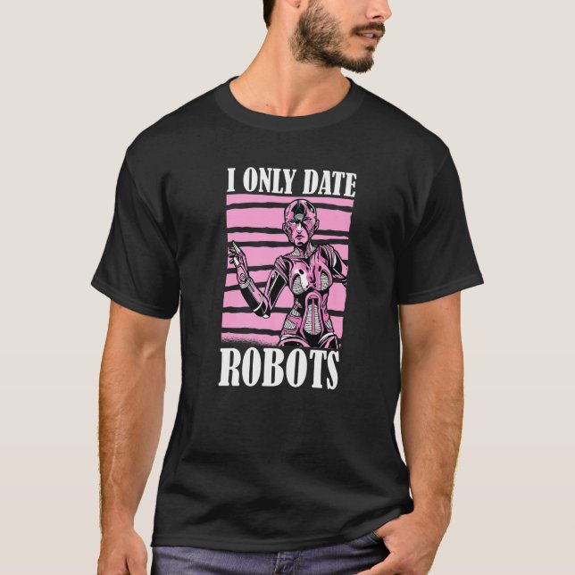 Robotics Artificial Intelligence  Ai Robots T-Shirt (Front)