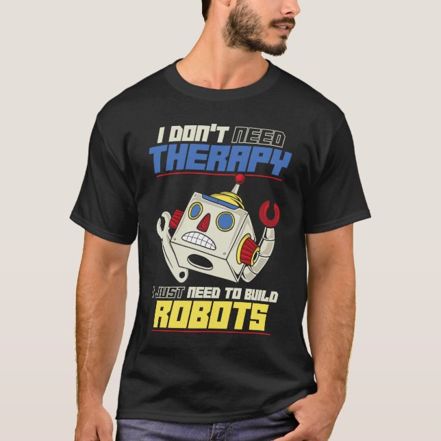 Robotics Artificial Intelligence  Ai Robots T-Shirt (Front)