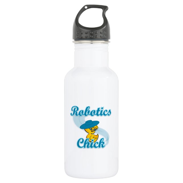 Robotics Chick #3 532 Ml Water Bottle (Front)