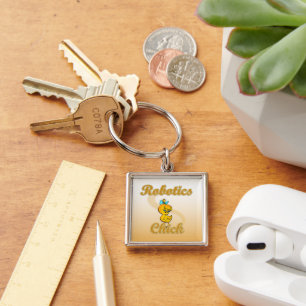 Robotics Chick Key Ring