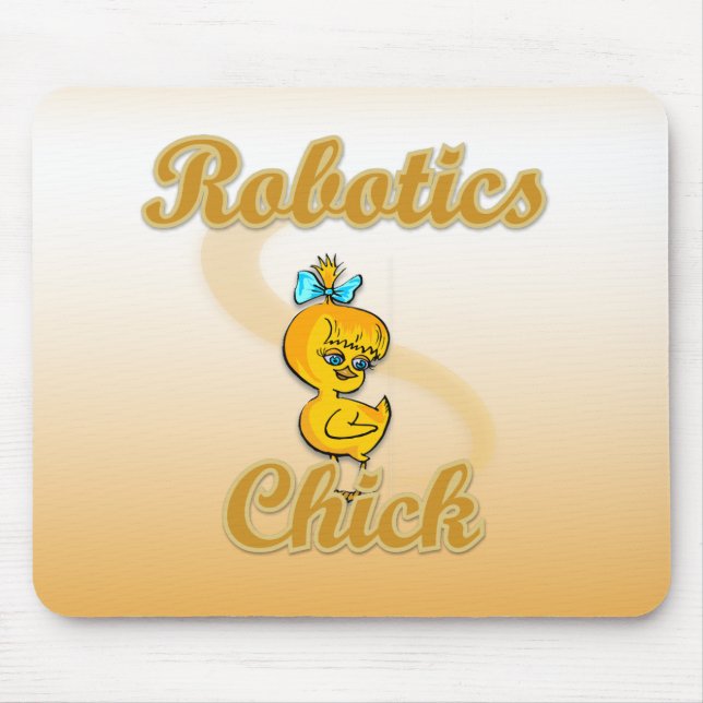 Robotics Chick Mouse Pad (Front)