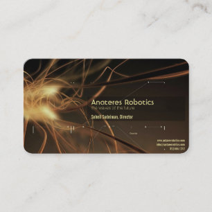 robotics company business card