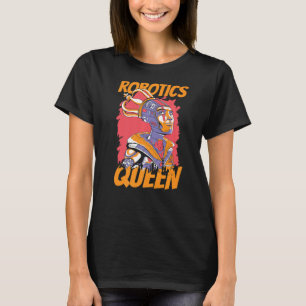 Robotics Queen Artificial Intelligence Ai Robots T-Shirt