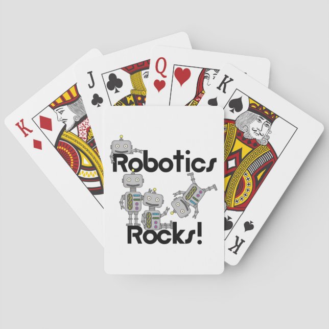 Robotics Rocks Playing Cards (Back)