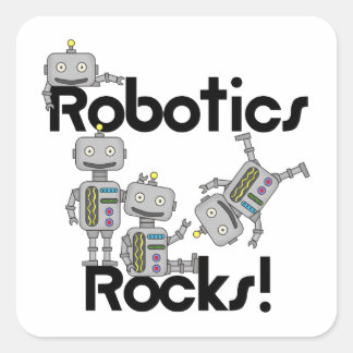 Robotics Rocks Square Sticker