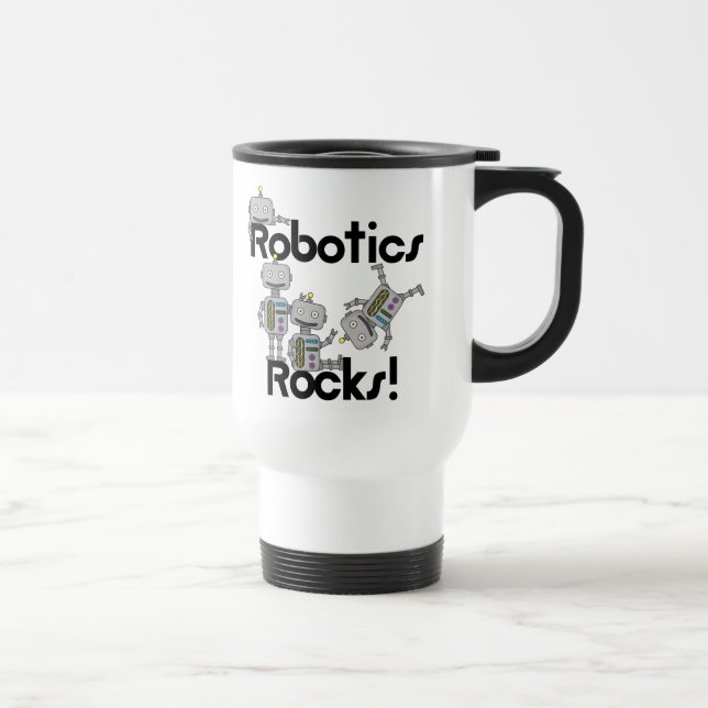 Robotics Rocks Travel Mug (Right)
