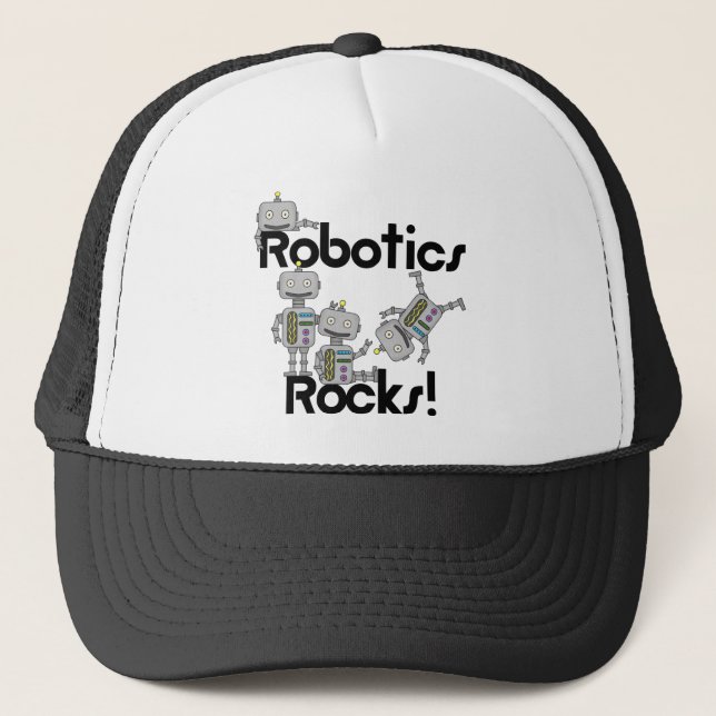 Robotics Rocks Trucker Hat (Front)