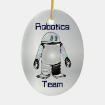 Robotics Team or Club Personalised Ornament