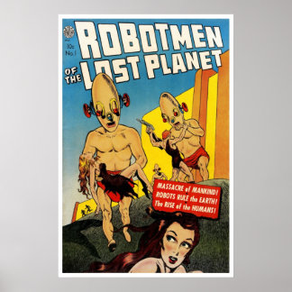 Robotmen of the Lost Planet #1 (1952) Poster