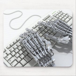 Robots arm mouse pad