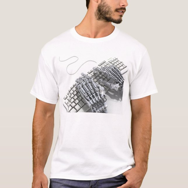 Robots arm T-Shirt (Front)
