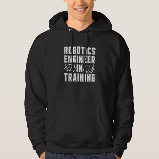Robots  Artificial Intelligence Ai Robotics Hoodie (Front)