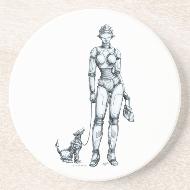 Robots Coaster (Front)