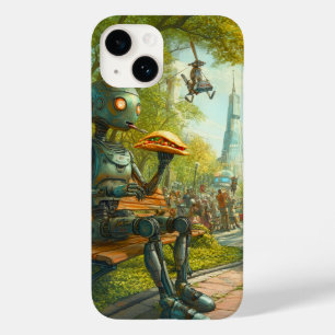 Robots Eat Tacos Case-Mate iPhone 14 Case