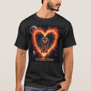 Robots, Flowers and Love T-Shirt