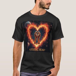 Robots, Flowers and Love T-Shirt