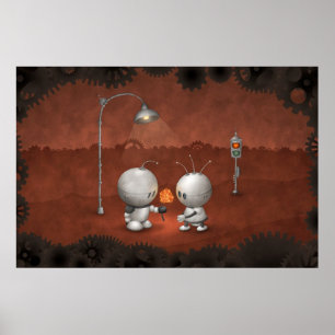 Robots In Love Poster