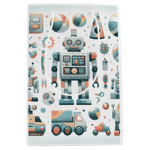 Robots Medium Gift Bag