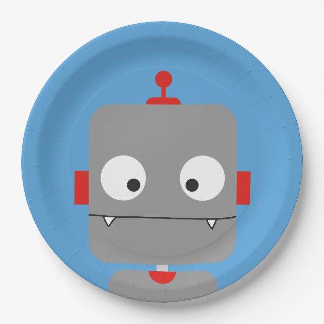 Robots Party Plates (Front)