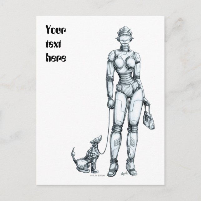 Robots Postcard (Front)