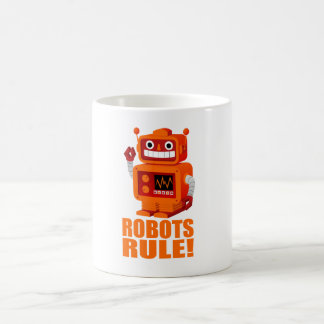 Robots Rule Coffee Mug